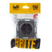 BRITE Розетка 1-местная с заземлением с защитными шторками 16А РС14-1-0-БрС сталь IEK