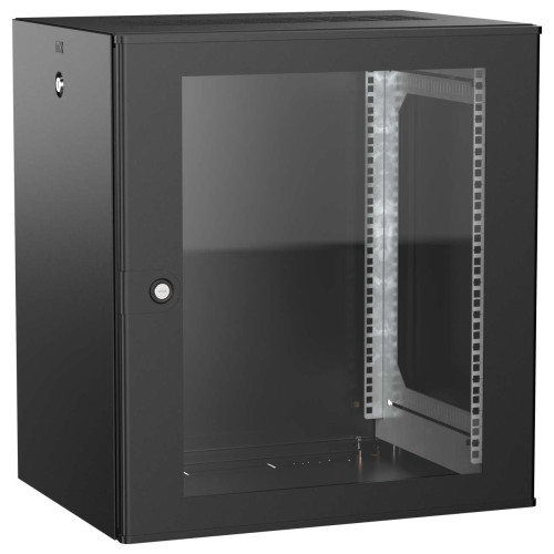 ITK UNITBOX W Шкаф настенный 12U 600х450мм дверь стеклянная черный
