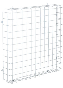 Решетка защитная для панели LED ДВО 660х660х95мм белая IEK