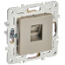 SKANDY Розетка компьютерная RJ45 кат.5E SK-K01Sh шампань IEK