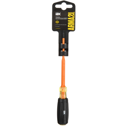 ARMA2L 5 Отвертка диэлектрическая SLIM SL3,5х100 Т3 IEK
