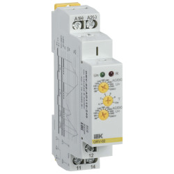 Реле контроля напряжения ORV однофазное 110-240В AC/DC IEK