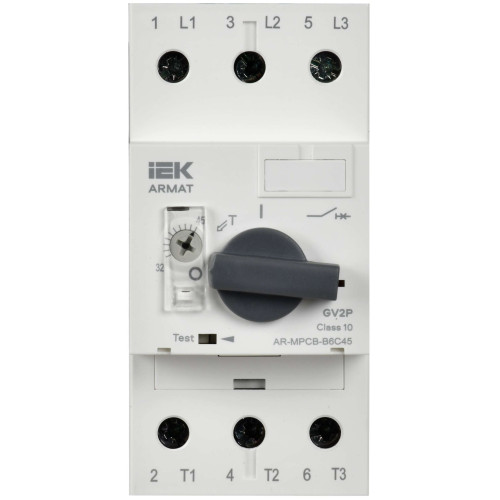 ARMAT Автоматический выключатель защиты двигателя B6 GV2P 32-45А IEK