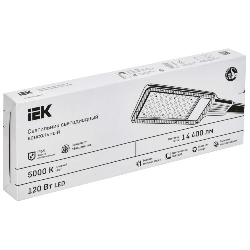 Светильник светодиодный консольный ДКУ 1011-120Ш 5000К IP65 IEK