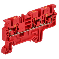 ARMAFIX Клемма пружинная Push In CP-MC 3 вывода 4мм2 красная IEK