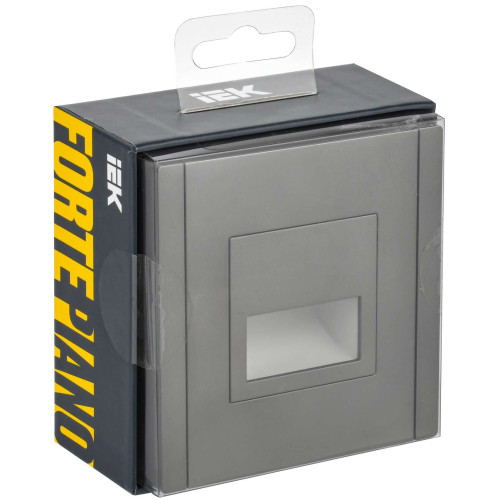 FORTE&PIANO Подсветка LED встраиваемая FP557 сталь IEK