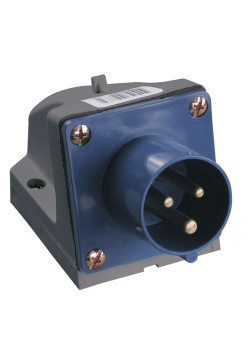 Вилка стационарная ССИ-513 2P+PE 16А 200-250В IP44 IEK