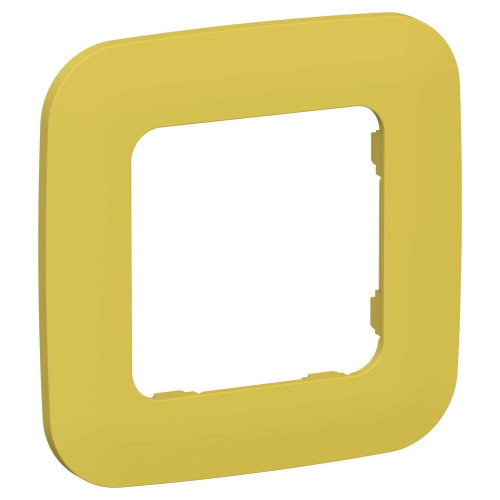 FLITE Рамка 1-местная РУ-1-А-ФлЖК желтый карри IEK