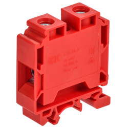 ARMAFIX Клемма винтовая CTS с шестигран. 35мм2 красная IEK