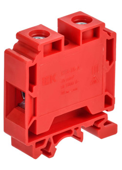 ARMAFIX Клемма винтовая CTS с шестигран. 35мм2 красная IEK