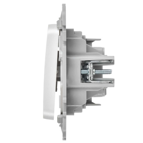 FLITE Выключатель 1-клавишный проходной 10А ВС61-1-0-ФлЖ жемчуг IEK