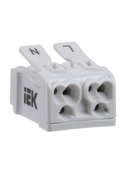 Клемма пружинная соединительная КСП2-L+N IEK