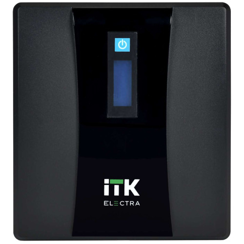 ITK ELECTRA ET ИБП однофазный линейно-интерактивный 1200ВА/720Вт 8хС13 LCD дисплей АКБ 2х7AH USB