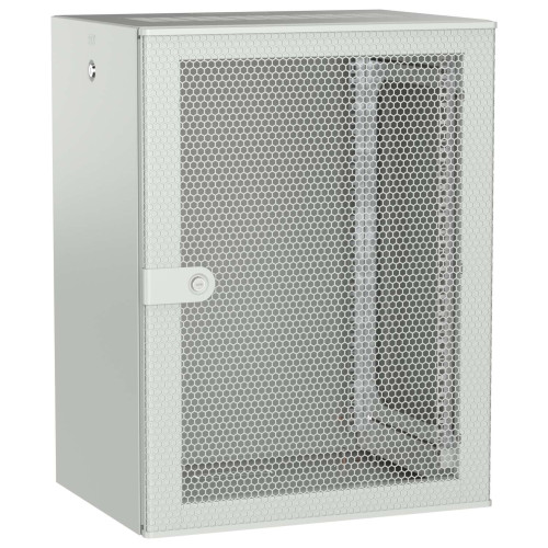 ITK UNITBOX W Шкаф настенный 15U 600х450мм дверь перфорированная серый