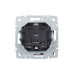 BRITE Розетка 1-местная с заземлением с защитными шторками и крышкой 16А IP20 РСбш10-3-БрТБ темная бронза IEK