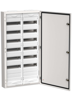 TITAN 5 Корпус металлический ЩРн-168 (2х84) 1085х570х140мм IP54 белый (одна дверь) IEK