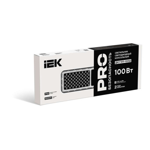 Светильник светодиодный консольный ДКУ 1011-100Ш 5000К IP65 IEK