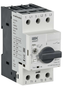 ARMAT Автоматический выключатель защиты двигателя A6 GV2P 6,3-10А IEK