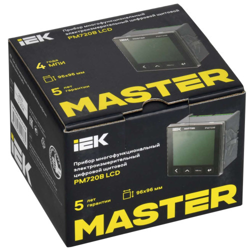 Прибор многофункциональный электроизмерительный PM720B MASTER IEK