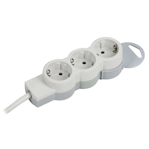 STANDARD Удлинитель У03 3 места 2P+PE 3м 3х1,5мм2 16А белый IEK