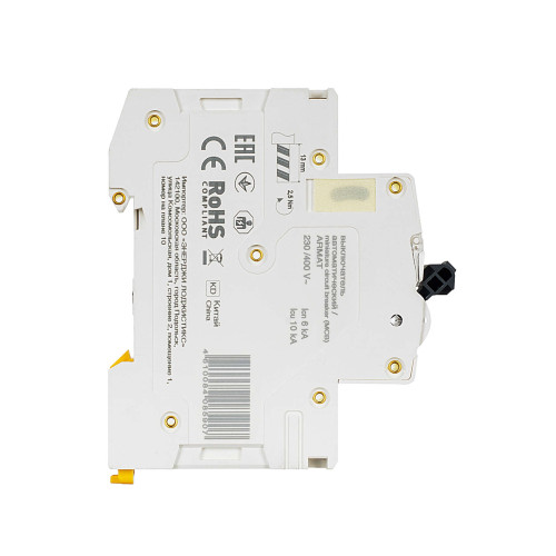 ARMAT Автоматический выключатель M06N 1P B 63А IEK