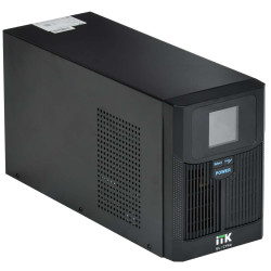 ITK ELECTRA LT ИБП однофазный линейно-интерактивный 1кВА/0,8кВт 2хSchuko LCD дисплей 24VDC без АКБ USB RJ45/11