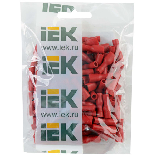 Разъем РпИмп 1,25-250 плоский (100шт/упак) IEK