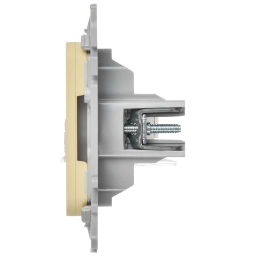 FLITE Розетка 2-местная компьютерная RJ45 категория 5Е UTP РК5е-2-0-ФлН навахо IEK FLITE Розетка 2-местная компьютерная RJ45 категория 5Е UTP РК5е-2-0-ФлН навахо IEK