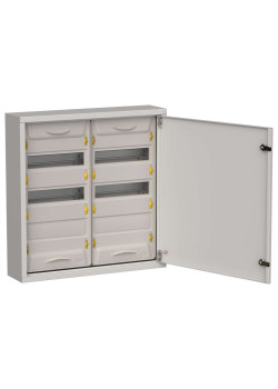 TITAN 5 Корпус металлический ЩРн-72 (2х36) 585х570х140мм IP31 серый (одна дверь) IEK