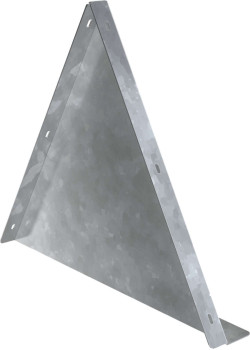 Заглушка двускатной крышки лотка основание 500мм HDZ IEK