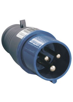 Вилка переносная ССИ-013 2P+PE 16А 200-250В IP44 IEK