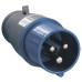 Вилка переносная ССИ-013 2P+PE 16А 200-250В IP44 IEK