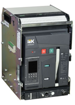 ARMAT AR-A2C TD10 3P W HR/VR Выключатель автоматический воздушный 55кА расцепитель TD 1000А 3P выдвижной с аксессуарами ~220-240В: реле отключения, реле включения, моторный привод IEK
