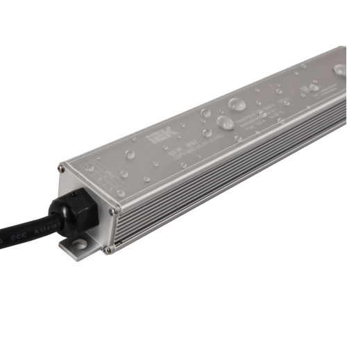 Драйвер LED ИПСН-PRO 60Вт 24В блок - шнуры IP67 IEK