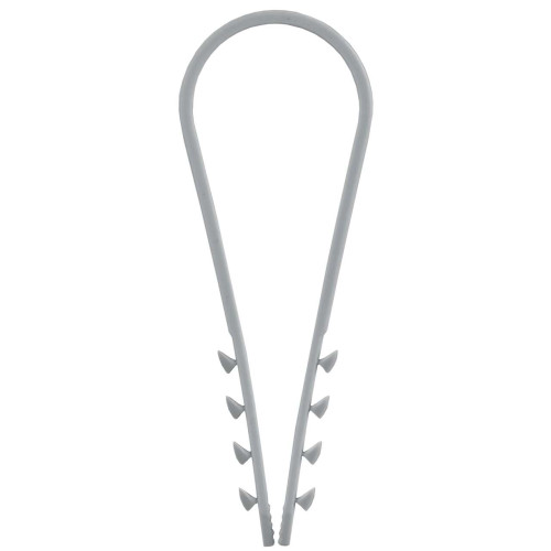 Дюбель-хомут 19-25мм для круглого кабеля нейлон черный (100шт/упак) GENERICA