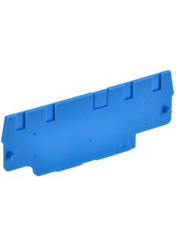 ARMAFIX Заглушка EPCX2.5-4 BU для колодки клеммной CX2.5-4 синяя IEK