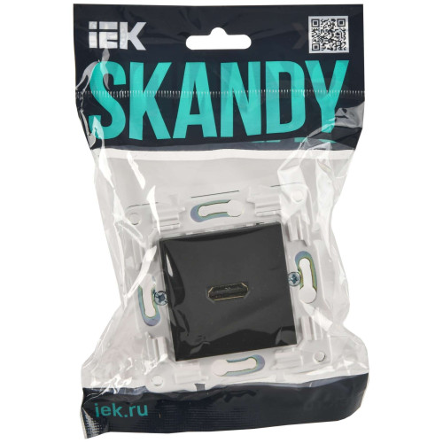 SKANDY Розетка HDMI SK-H01G графит IEK