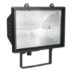 Прожектор ИО1500 галогенный черный IP54 IEK