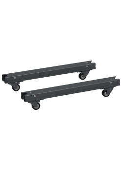ITK LINEA S Комплект роликов для шкафа шириной 800мм черный