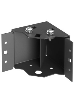 ITK by ZPAS Уголок цоколя h=100мм черный (4шт/компл)