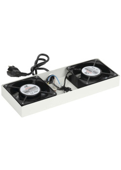 ITK Потолочная вентиляторная панель для шкафов LINEA W, 2 вентилятора, серая