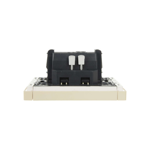 FORTE&PIANO Выключатель 1-клавишный с индикацией 10А FP402 ваниль IEK