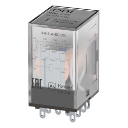 Реле общего назначения OGR-2 4C 220В DC ONI