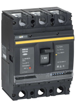 Выключатель автоматический ВА88-40 3Р 800А 35кА MASTER с электронным расцепителем IEK