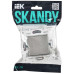 SKANDY Выключатель 1-клавишный 10А SK-V01N металл никель IEK
