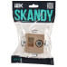 SKANDY Розетка двойная TV+RJ45 кат.6 SK-A15Sa песочный IEK