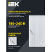 Панель светодиодная ДВО 6561-P 595х595х20мм 36Вт 4000К призма IEK