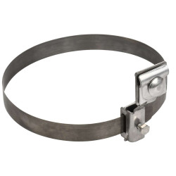 Держатель проводника круглого 6-10мм водосточная труба 0-160мм нержавеющая сталь IEK