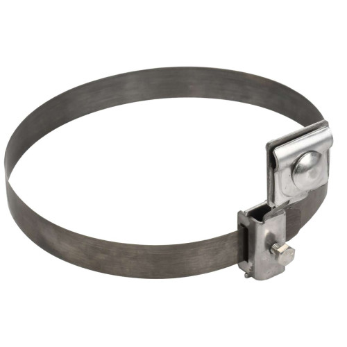 Держатель проводника круглого 6-10мм водосточная труба 0-160мм нержавеющая сталь IEK