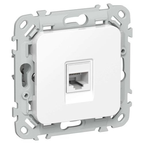 FLITE Розетка компьютерная RJ45 категория 6 UTP РК6-1-0-ФлБ белый IEK